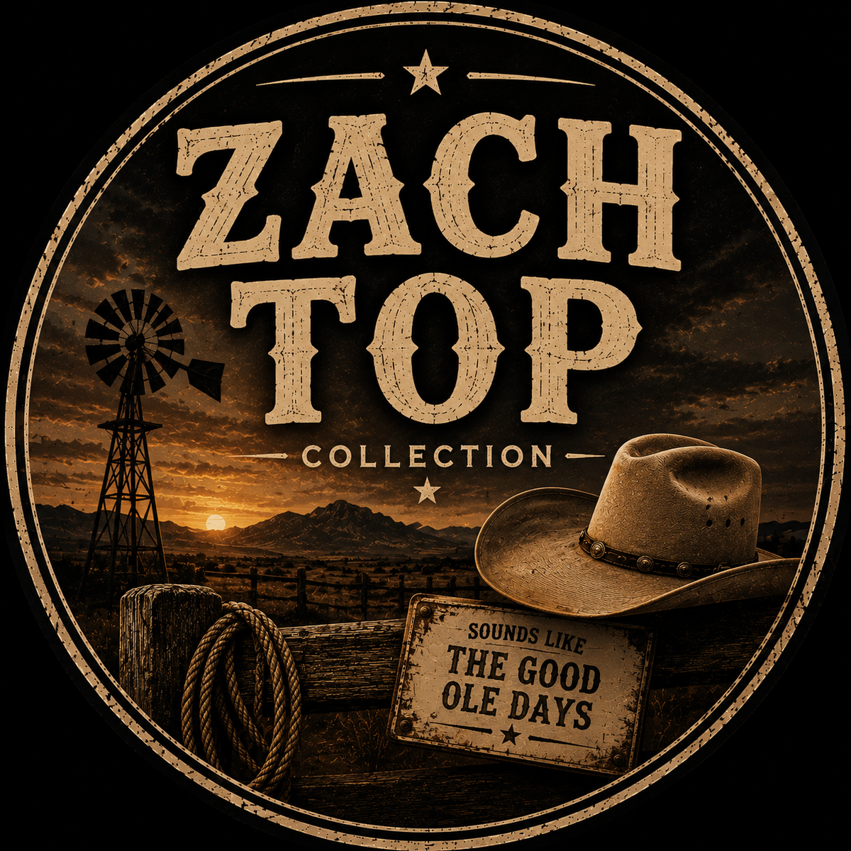 Zach Top-inspired country T-shirt collection by Cave Apparel