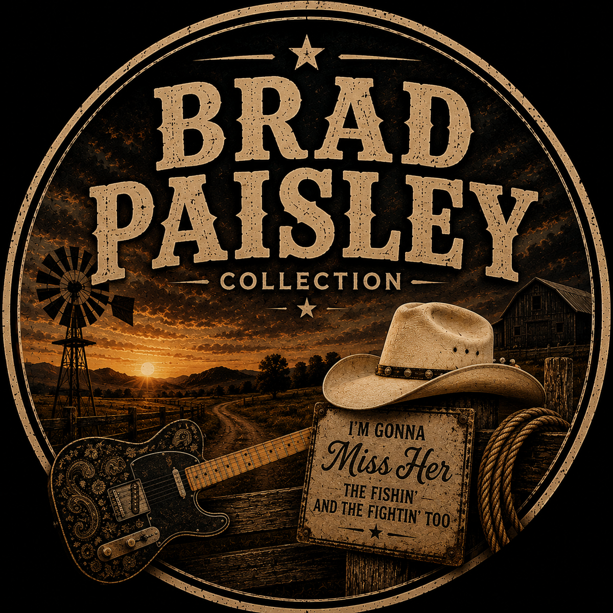 Brad Paisley-inspired country T-shirt collection by Cave Apparel