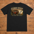 George Strait Carrying Your Love With Me Premium DTF T-Shirt flat lay showing large back print