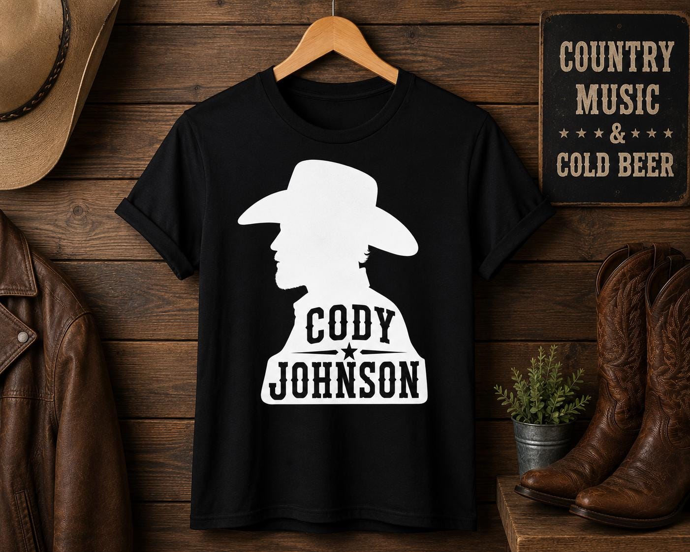 Cody Johnson Concert T-Shirt | Western Rope Country Music Tee (UK Made)