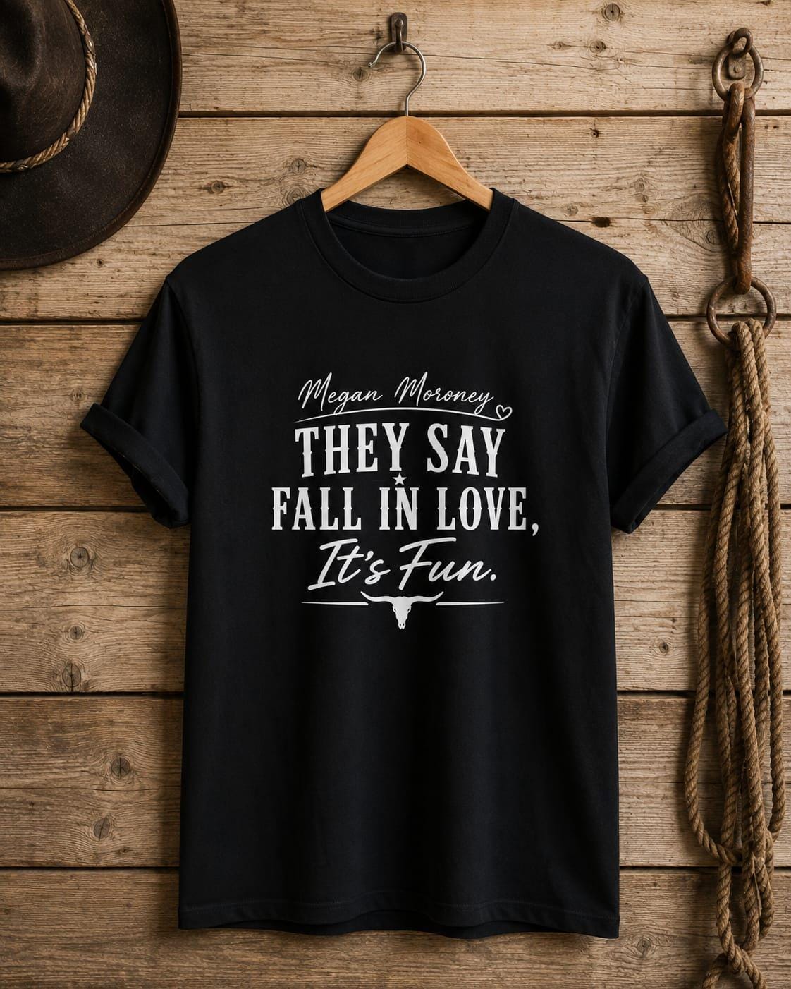 Megan Moroney "They Say Fall In Love" Country Concert T-Shirt