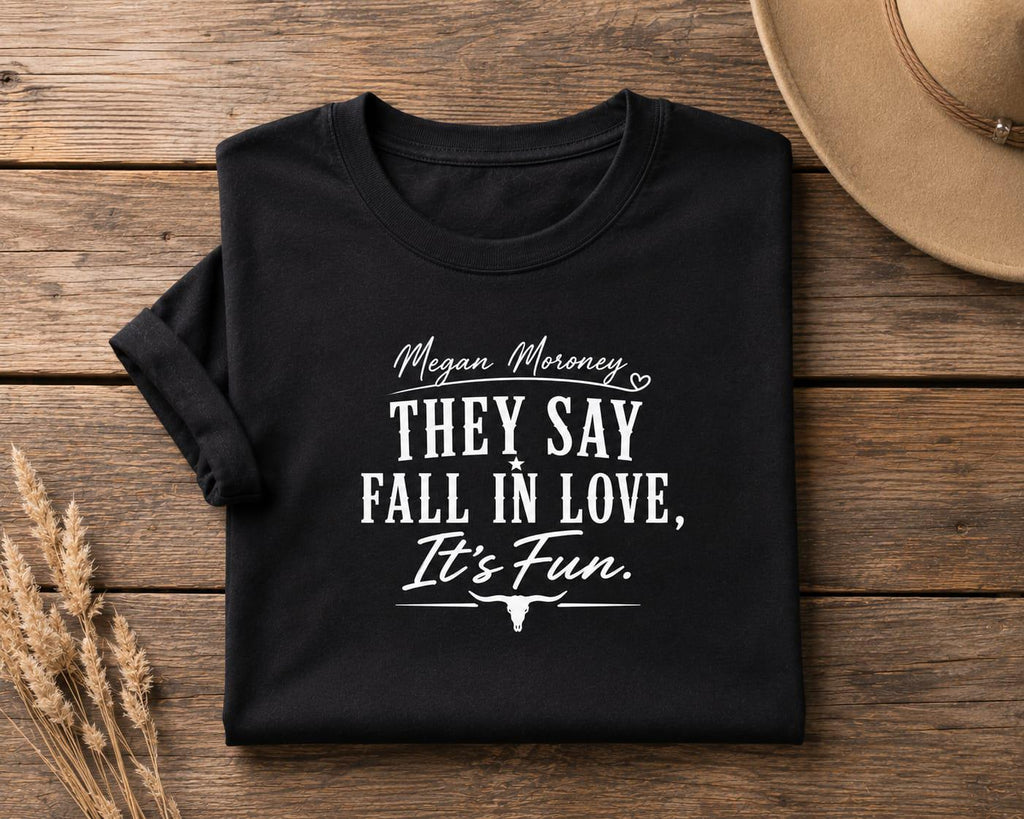 Megan Moroney "They Say Fall In Love" Country Concert T-Shirt