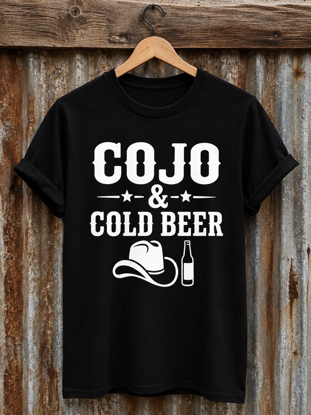 COJO & Cold Beer Country Music T-Shirt | Western Concert Fan Tee