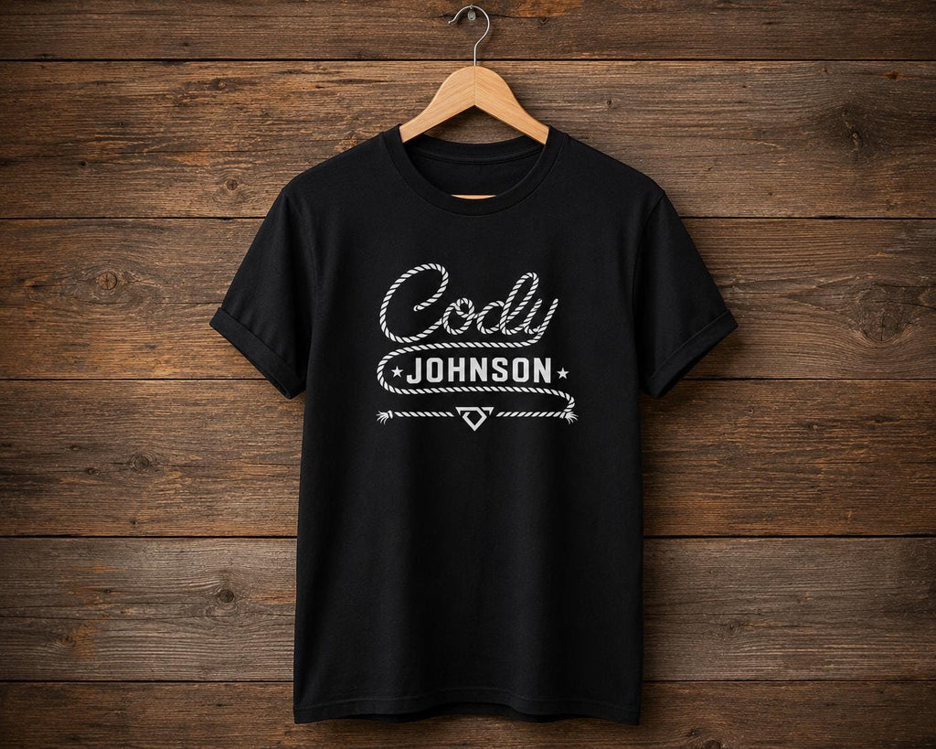 Cody Johnson Concert T-Shirt | Western Rope Country Music Tee (UK Made)