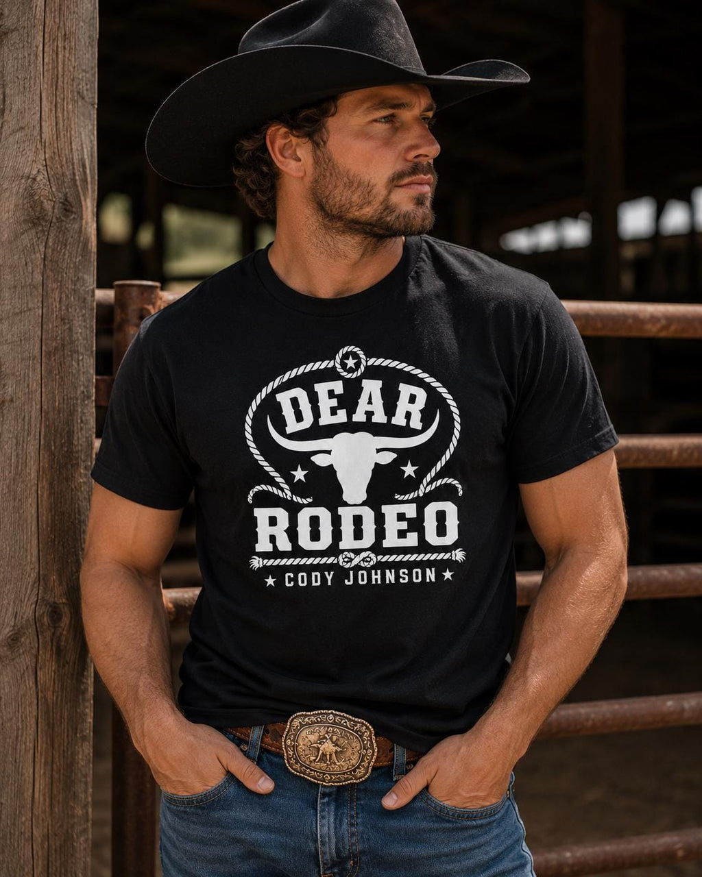 Cody Johnson Dear Rodeo T-Shirt | Country Concert Apparel | Western Music Tee
