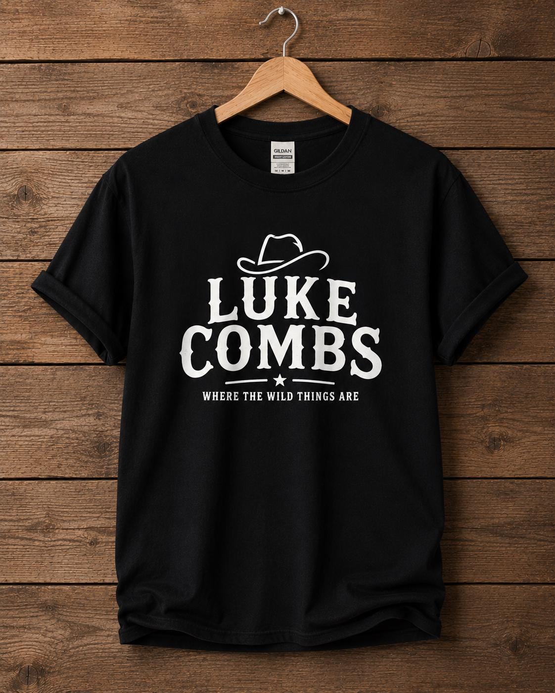 Luke Combs Where The Wild Things Are T-Shirt | Country Music Concert T-Shirt