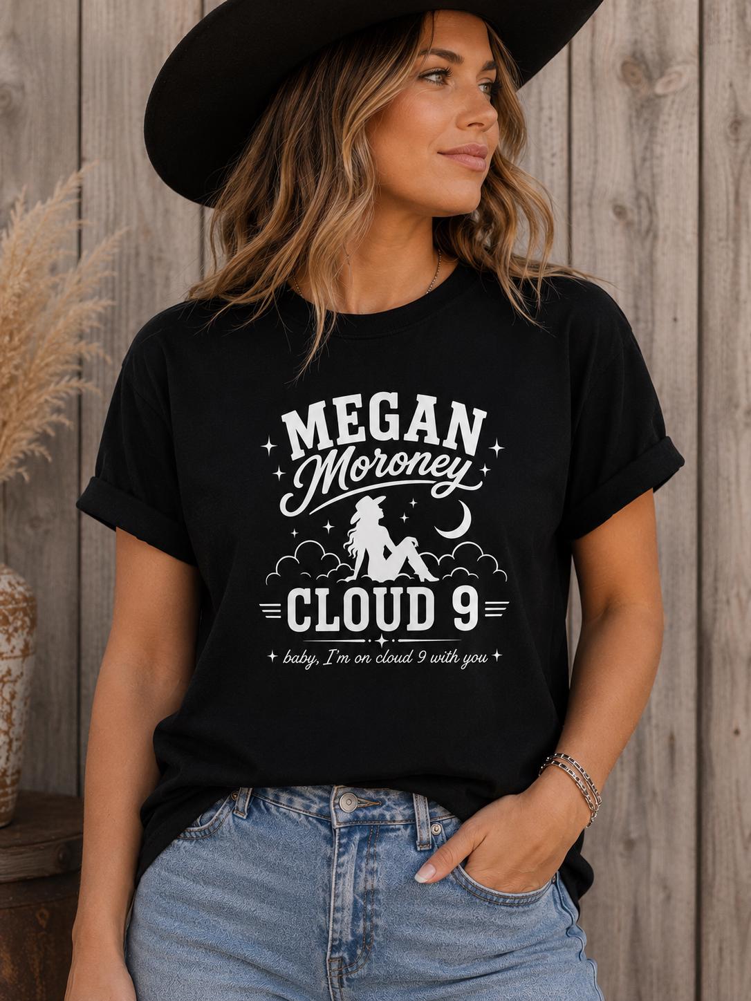 Megan Moroney Cloud 9 Tour Shirt | Boho Cowgirl Country Concert Tee