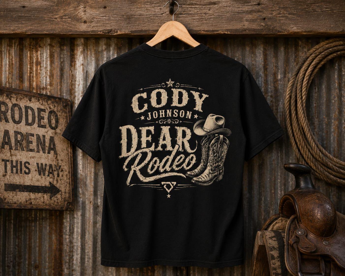 Cody Johnson Dear Rodeo Shirt, Country Concert T-Shirt, Western Cowboy Graphic Shirt