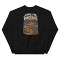 Back view of Long Live the Dancehall Western Crewneck Sweatshirt showing the full-size western graphic