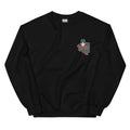 Lone Star Rodeo Club Western Sweatshirt in Black — front chest print mockup