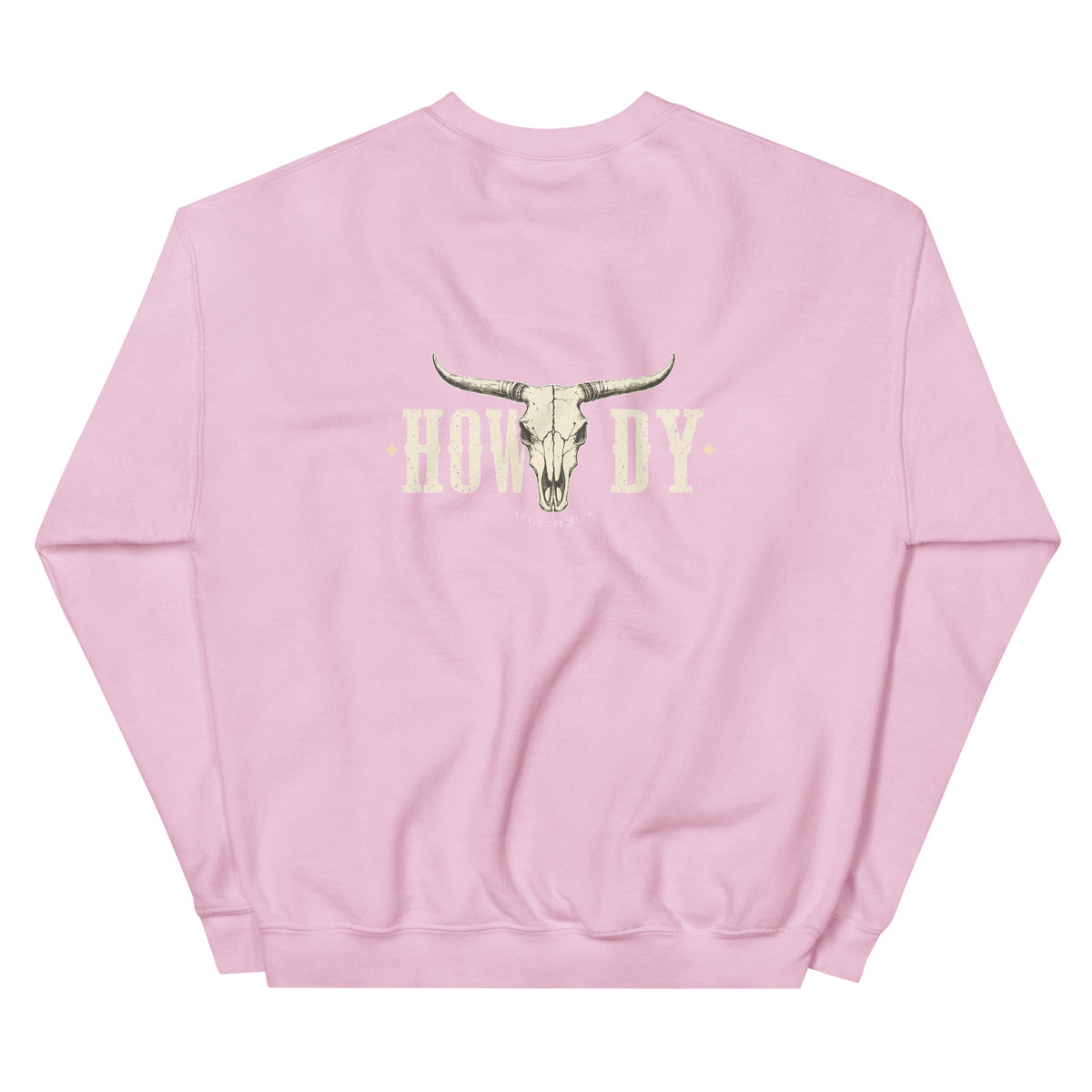 Howdy Longhorn Western Crewneck Sweatshirt product view 5