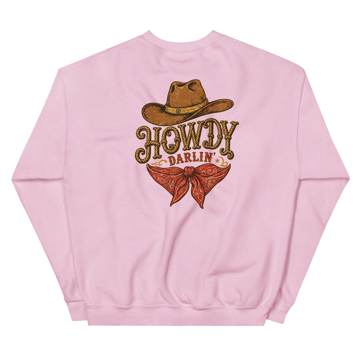 Howdy Darlin’ Western Crewneck Sweatshirt product view 5