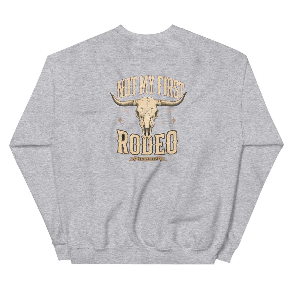 Not My First Rodeo Western Crewneck Sweatshirt product view 3