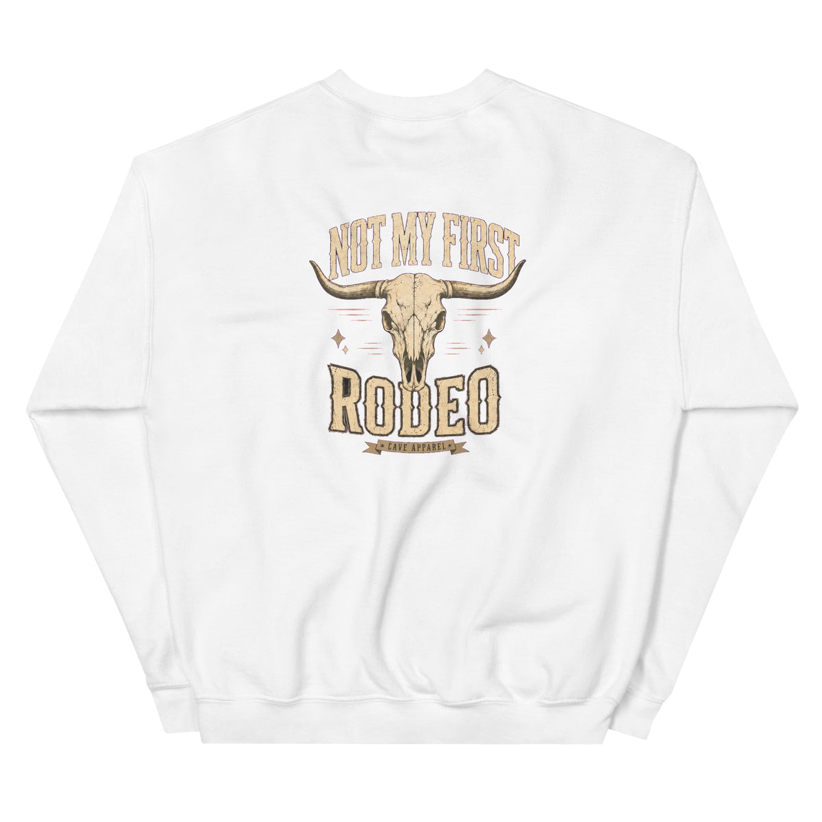 Not My First Rodeo Western Crewneck Sweatshirt product view 7
