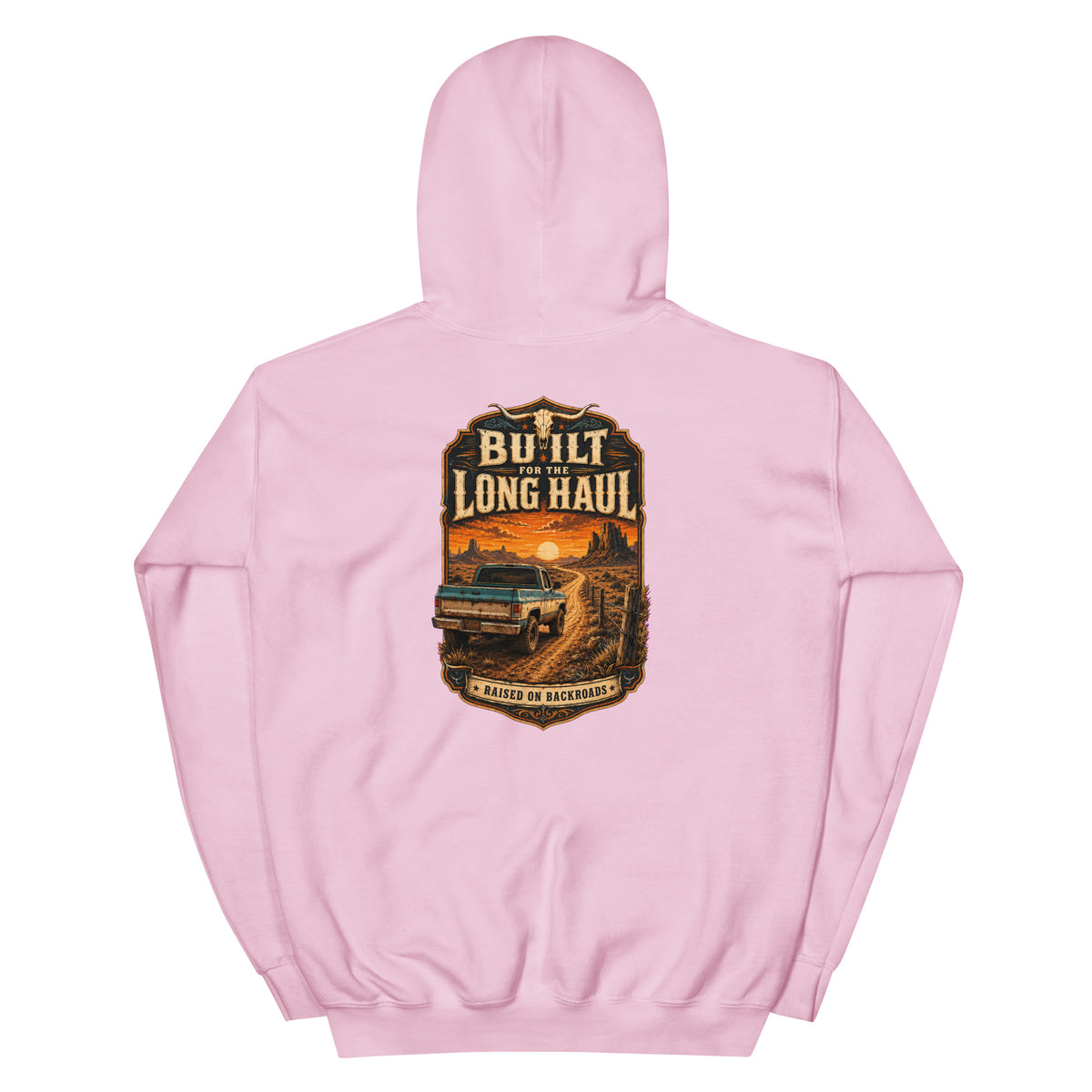 Built for the Long Haul Western Hoodie product view 5