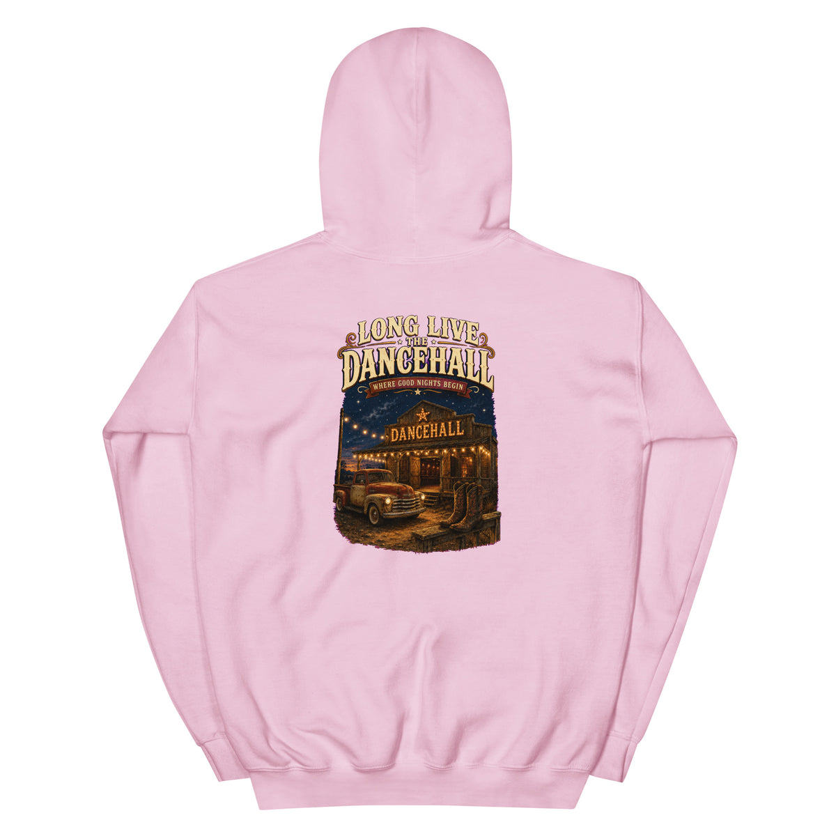 Long Live the Dancehall Western Hoodie product view 5