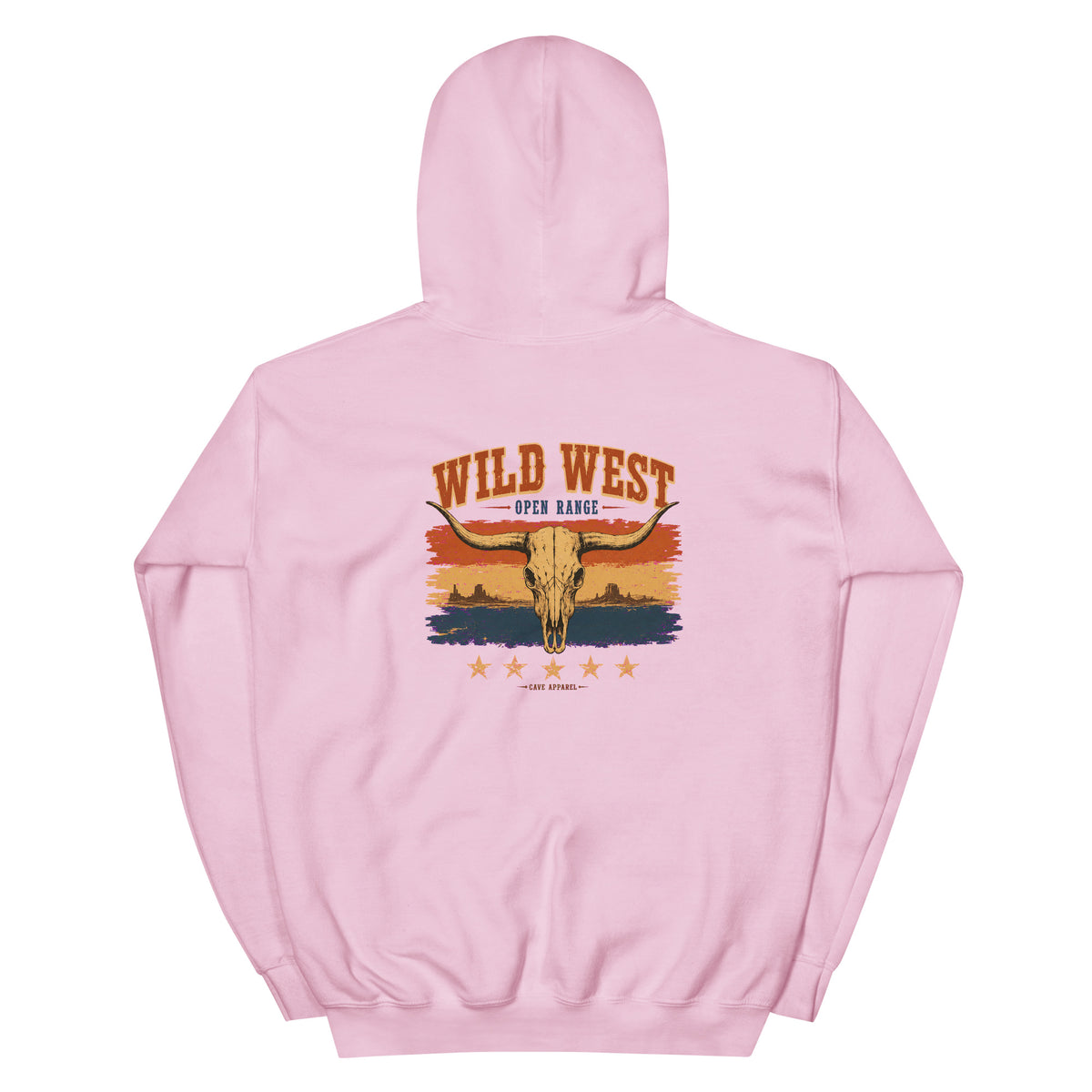 Wild West, Open Range Western Hoodie product view 5
