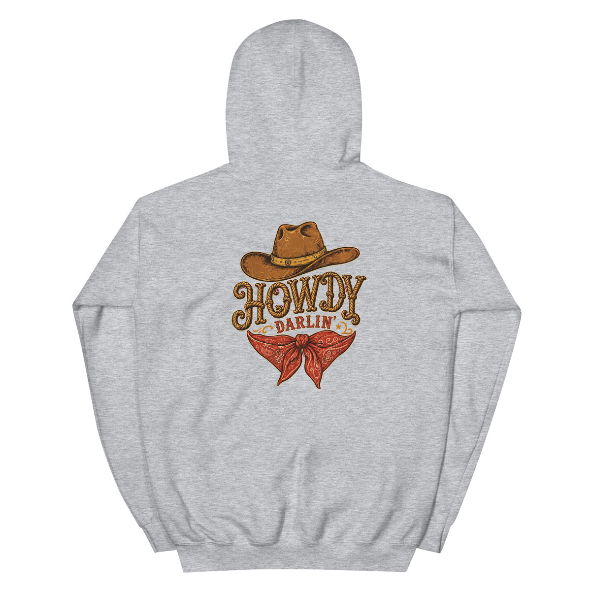Howdy Darlin’ Western Hoodie product view 3