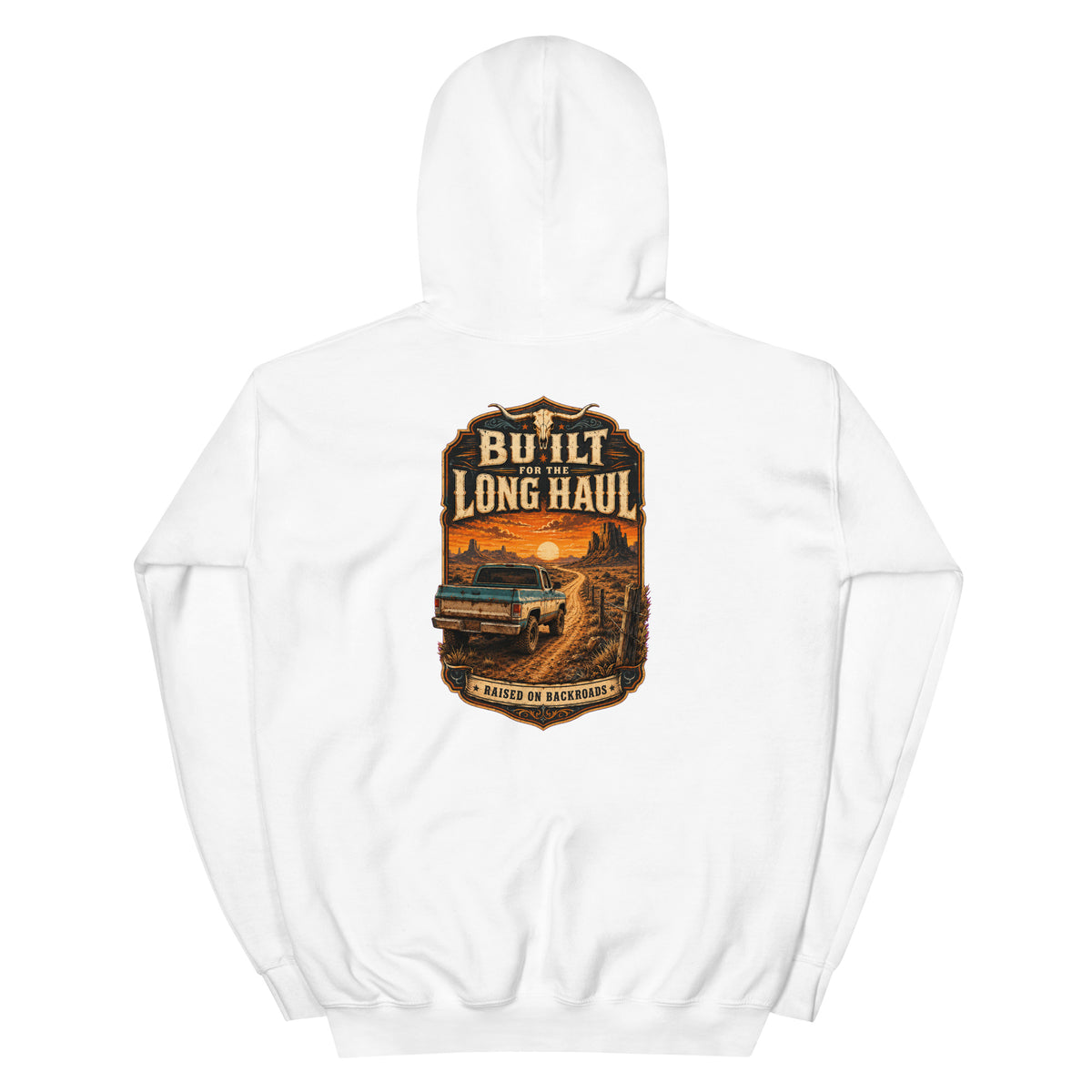 Built for the Long Haul Western Hoodie product view 7
