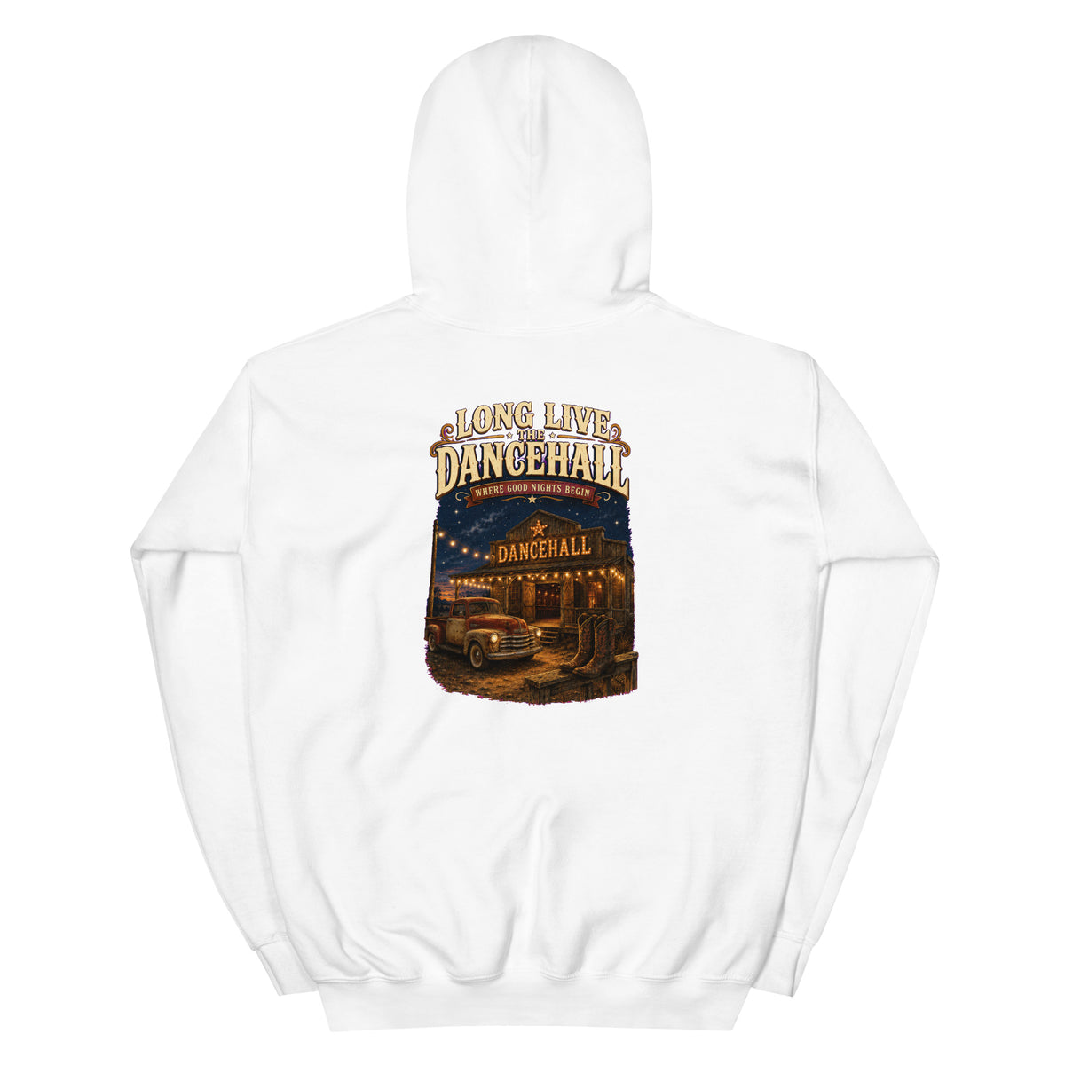 Long Live the Dancehall Western Hoodie product view 7