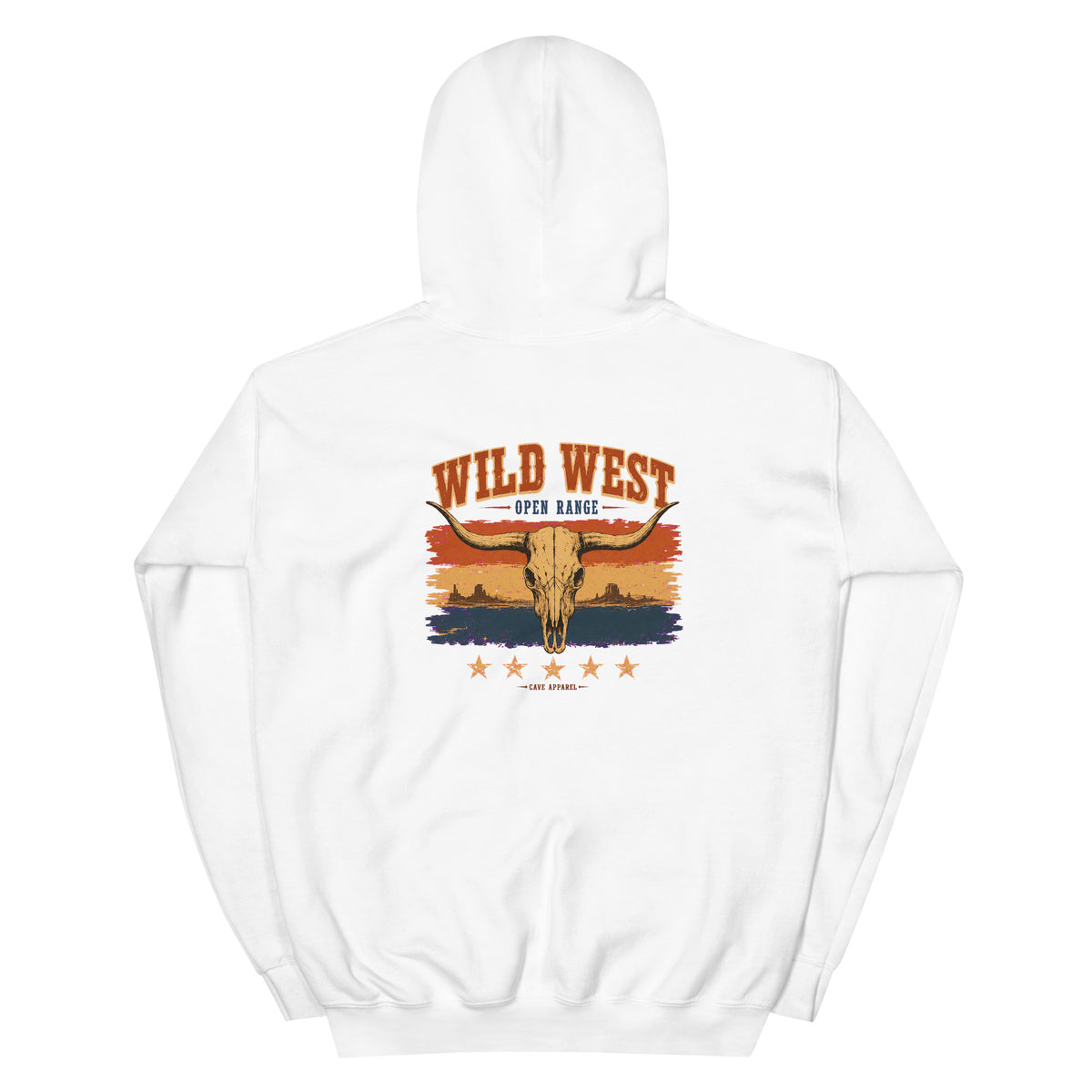 Wild West, Open Range Western Hoodie product view 7