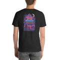 Back view of Neon After Midnight Premium Western T-Shirt showing the full-size western graphic