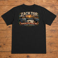 Zach Top When You See Me Premium DTF T-Shirt flat lay showing large back print